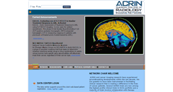 Desktop Screenshot of acrin.org